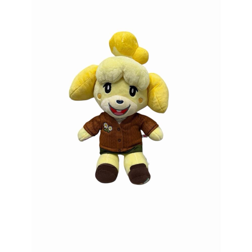 Build A Bear Nintendo Animal Crossing New Horizons Isabelle Outfit 18" Plush Toy